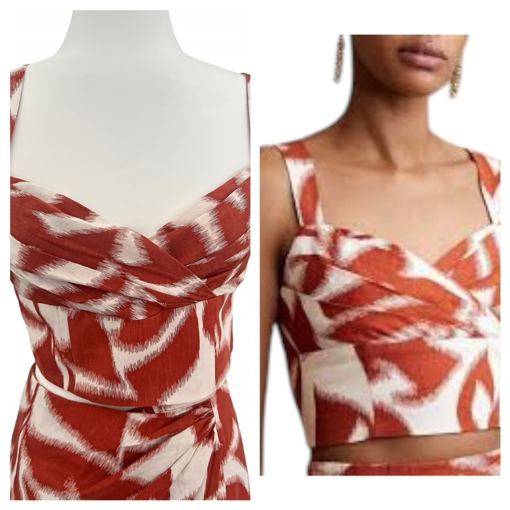 Banana Republic Matching Set – Crop Top (Size 2) & Tulip Midi Skirt (Size 4) - Picture 4 of 14